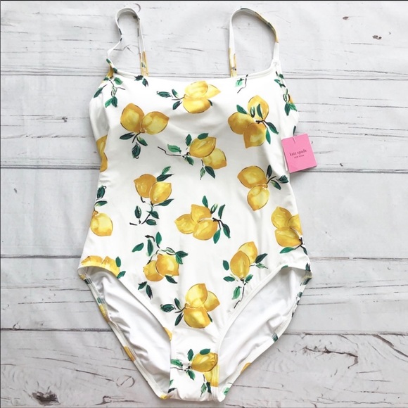 kate spade Other - KATE SPADE Lemon One Piece Swimsuit NWT